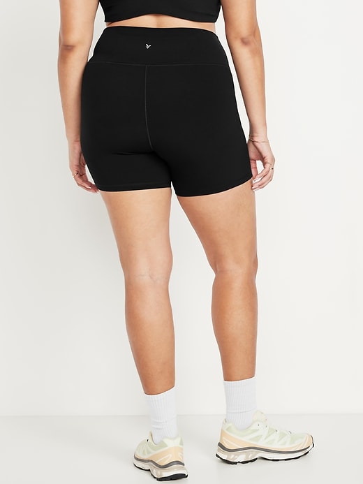 Image number 7 showing, High-Waisted StudioSmooth Biker Shorts -- 6-inch inseam