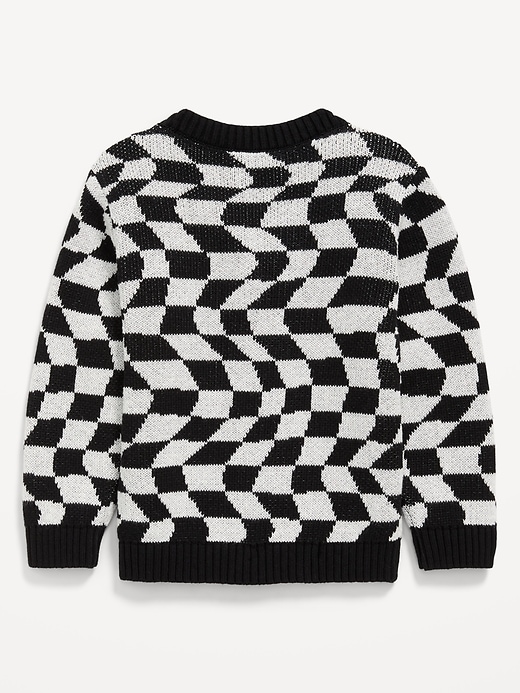 Image number 3 showing, Oversized Cardigan Sweater for Toddler Boys