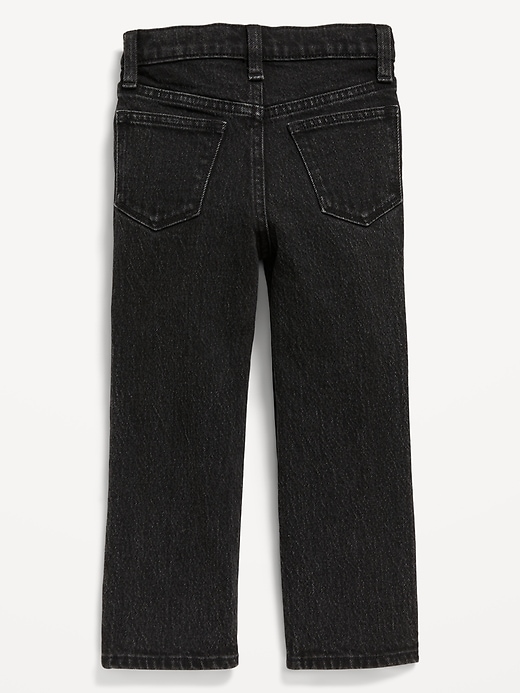 View large product image 2 of 2. Straight-Leg Built-In Flex Jeans for Toddler Boys