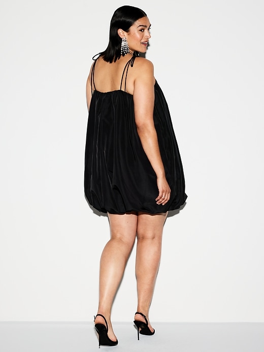 Image number 10 showing, The Occasion by Old Navy Taffeta Bubble Mini Dress