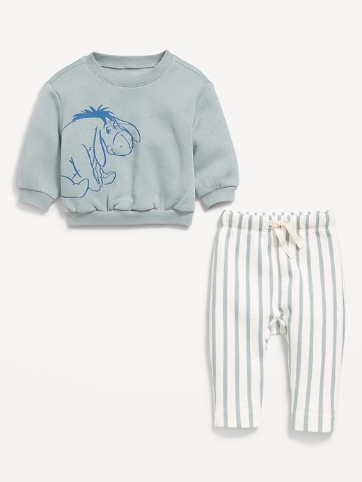 View large product image 2 of 2. Disney© Crew-Neck Sweatshirt and Sweatpants Set for Baby