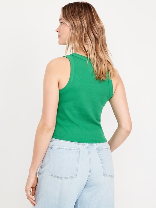 Image number 5 showing, Snug Crop Tank Top