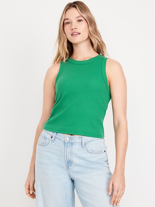 Image number 4 showing, Snug Crop Tank Top