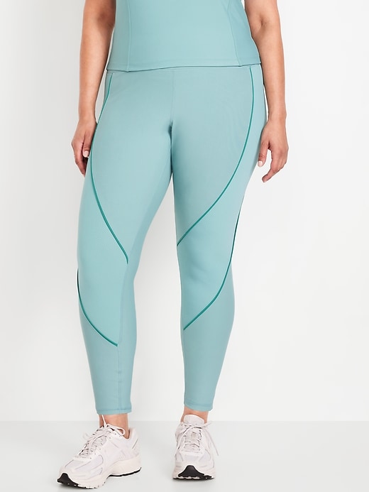 Image number 6 showing, High-Waisted PowerSoft 7/8 Leggings