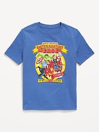 Image number 1 showing, Marvel™ Avengers Gender-Neutral Graphic T-Shirt for Kids