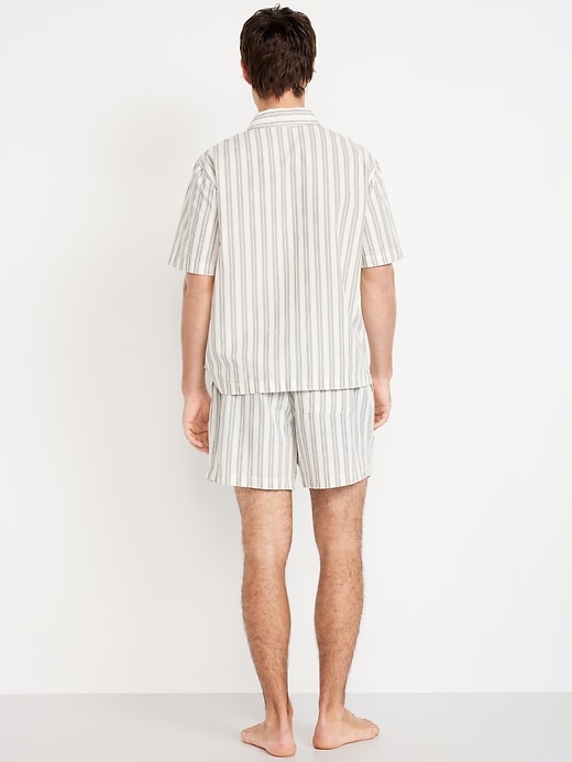 Image number 8 showing, Poplin Pajama Short Set
