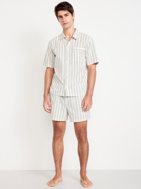 Poplin Pajama Short Set