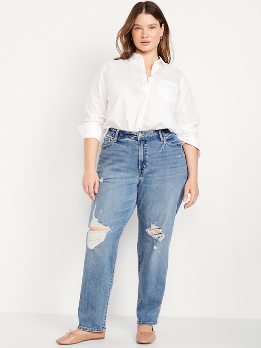 Image number 7 showing, Curvy High-Waisted OG Loose Jeans