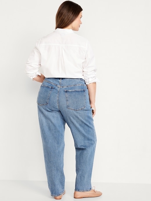 Image number 8 showing, Curvy High-Waisted OG Loose Jeans