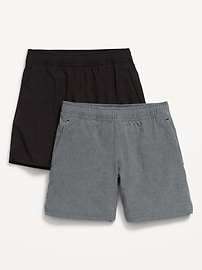Image number 1 showing, Above Knee StretchTech Performance Shorts 2-Pack for Boys