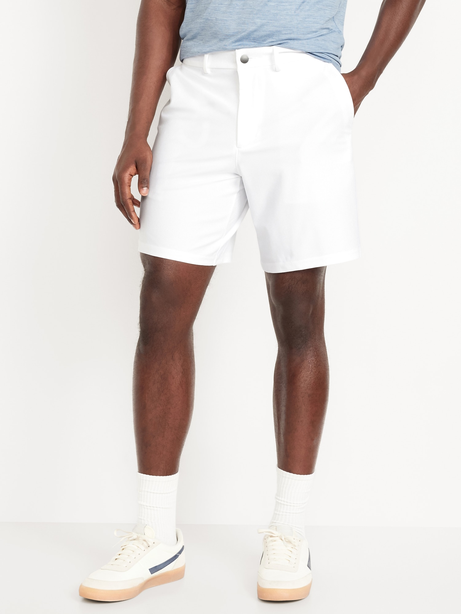 Short chino Tech hybride, entrejambe de 20 cm