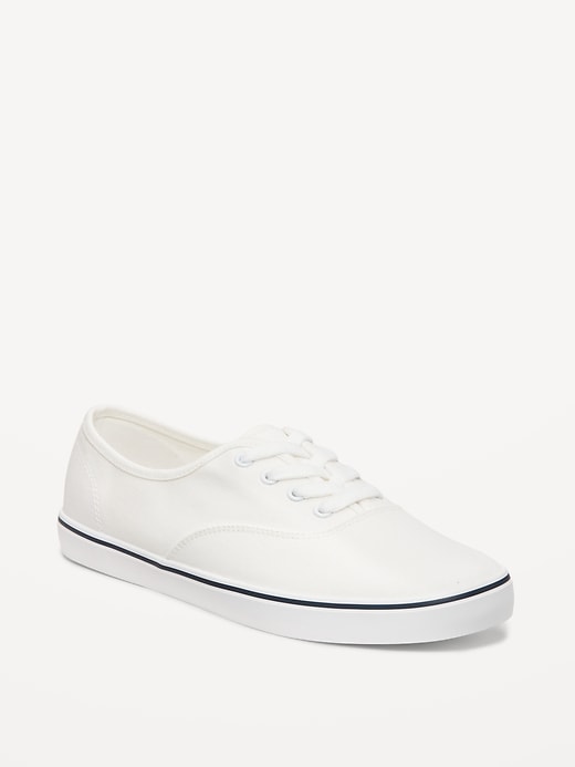 Image number 1 showing, Canvas Prep Sneakers for Women
