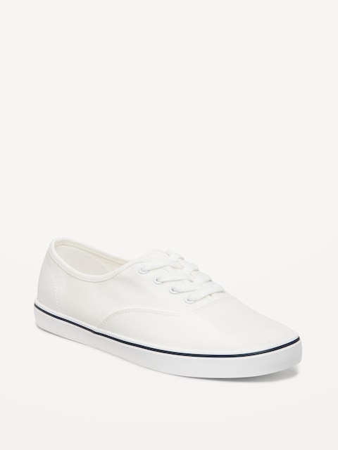 Canvas Prep Sneakers for Women