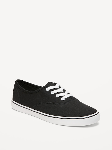 Canvas Prep Sneakers for Women