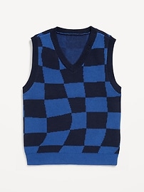 Image number 2 showing, Sweater-Knit Vest for Boys