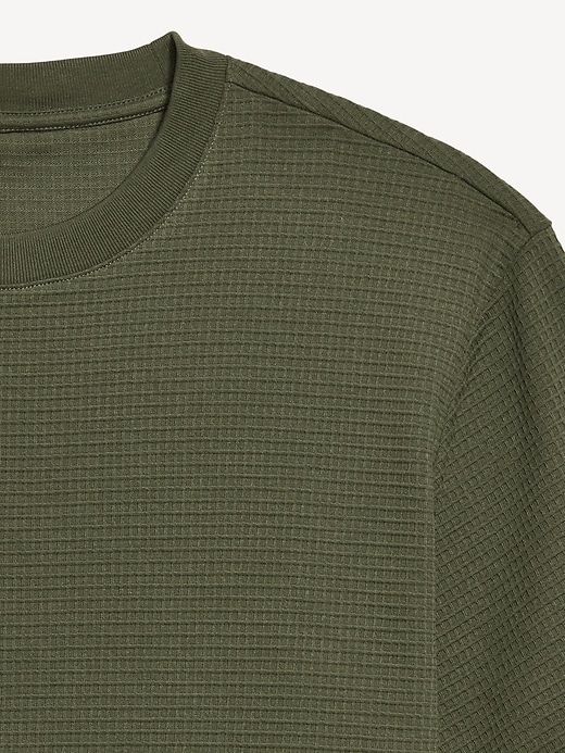 Image number 5 showing, Waffle-Knit T-Shirt