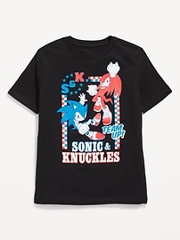 Image number 1 showing, Sonic The Hedgehog™ Gender-Neutral Graphic T-Shirt for Kids