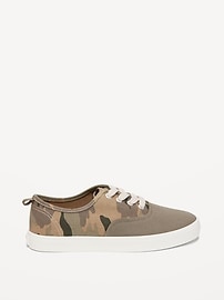 View large product image 4 of 4. Canvas Lace-Up Sneakers for Boys