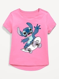 Image number 1 showing, Disney© Stitch Graphic T-Shirt for Girls