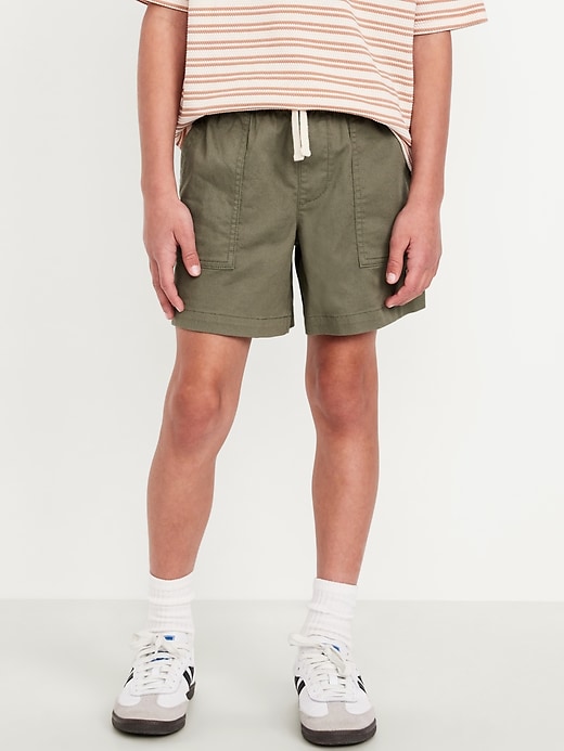 View large product image 1 of 5. Above Knee Workwear Pull-On Shorts for Boys