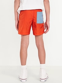 Image number 2 showing, Water-Resistant Windbreaker Shorts for Boys