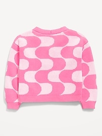 Image number 2 showing, Button-Front Cardigan Sweater for Toddler Girls