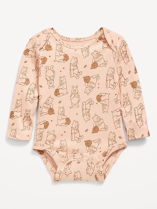 View large product image 1 of 1. Disney© Unisex Long-Sleeve Bodysuit for Baby