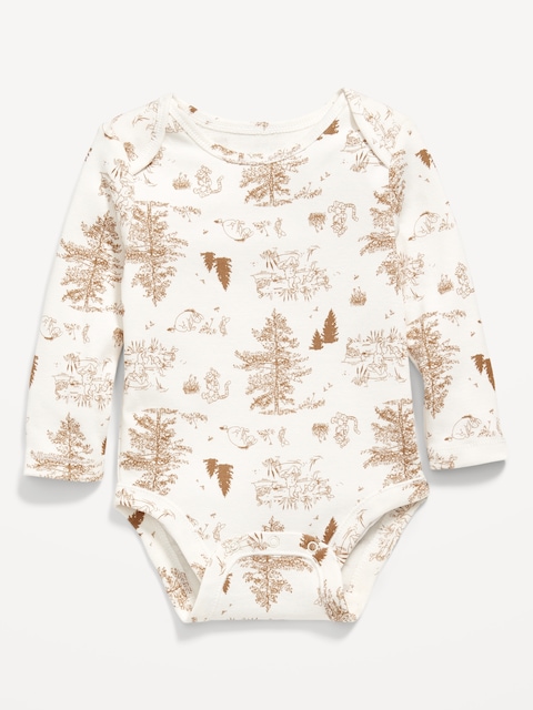 Disney© Unisex Long-Sleeve Bodysuit for Baby