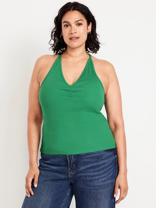 Image number 7 showing, Racerback Crop Tank Top