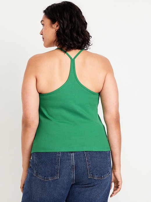 Image number 8 showing, Racerback Crop Tank Top