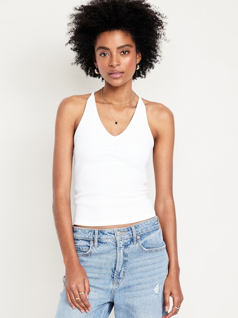 Camisole courte à dos nageur