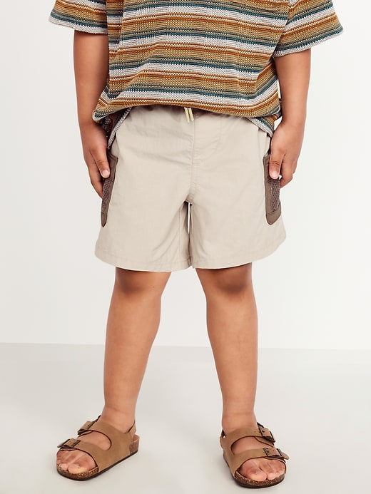 View large product image 2 of 3. Loose Cargo Ripstop Shorts for Toddler Boys