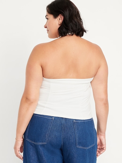 Image number 7 showing, Double-Layer Halter Top
