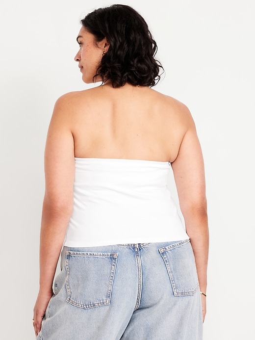 Image number 8 showing, Double-Layer Tube Top