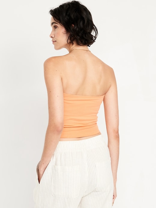 Image number 2 showing, Double-Layer Tube Top