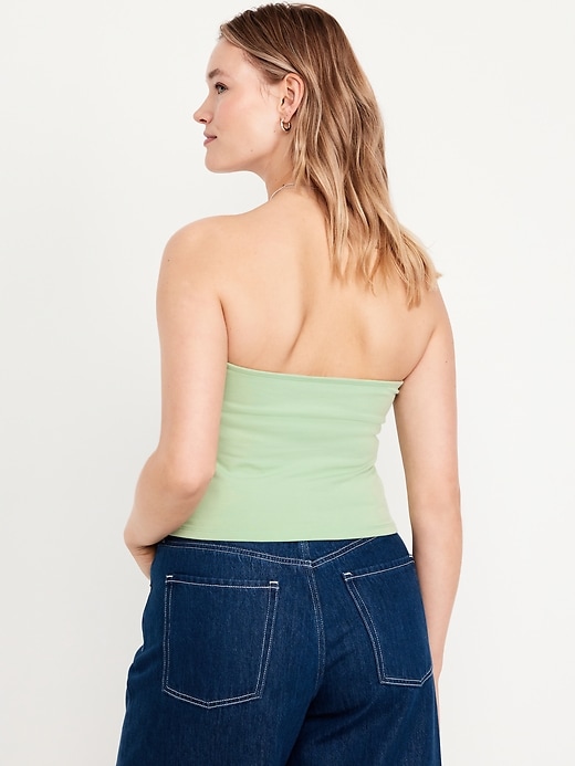 Image number 6 showing, Double-Layer Tube Top
