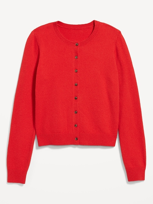 Image number 4 showing, SoSoft Cropped Cardigan Sweater