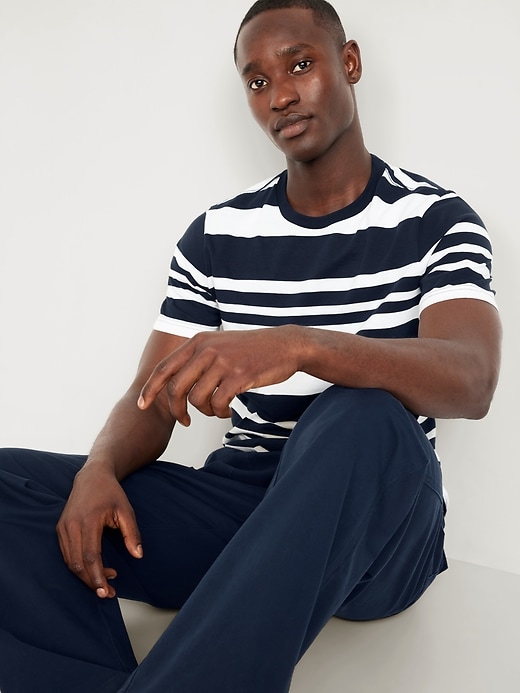Image number 3 showing, Crew-Neck Striped T-Shirt