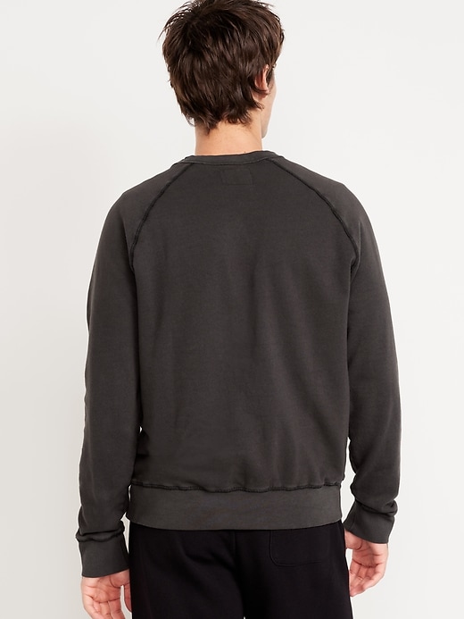 Image number 2 showing, Garment-Dyed Crew-Neck Sweatshirt