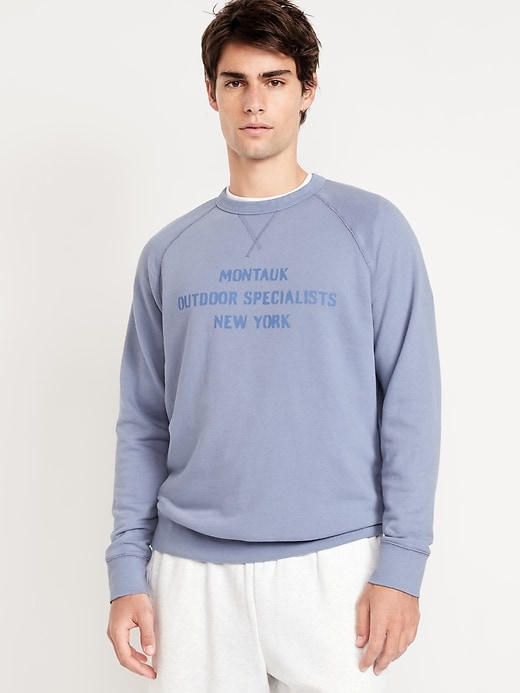 Image number 1 showing, Graphic Lightweight Sweatshirt
