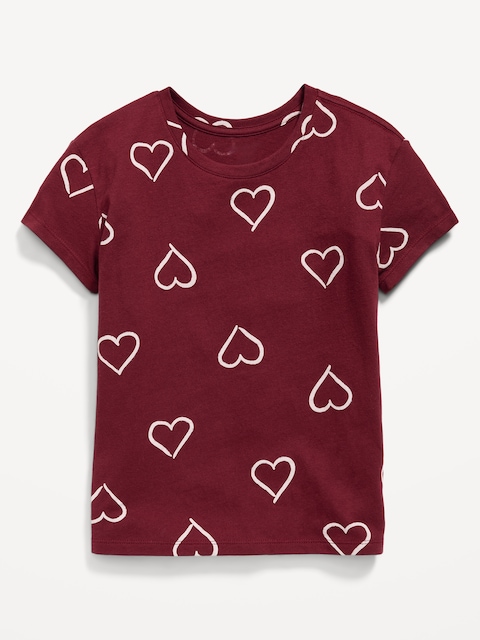 Printed Softest Short-Sleeve T-Shirt for Girls