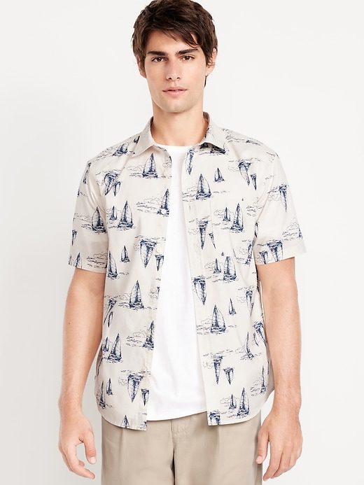 Image number 1 showing, Classic Fit Everyday Poplin Shirt