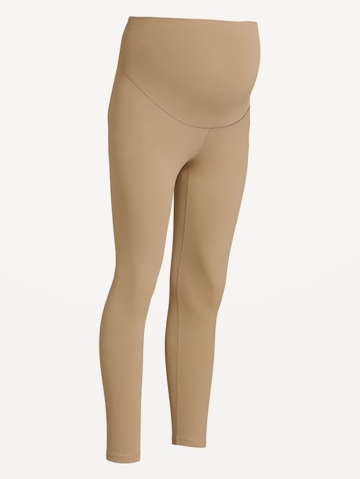 Image number 7 showing, Maternity Full Panel StudioSmooth 7/8 Leggings