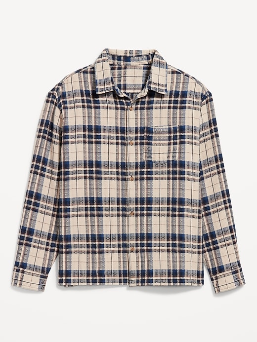 Image number 4 showing, Loose Fit Plaid Pocket Shirt