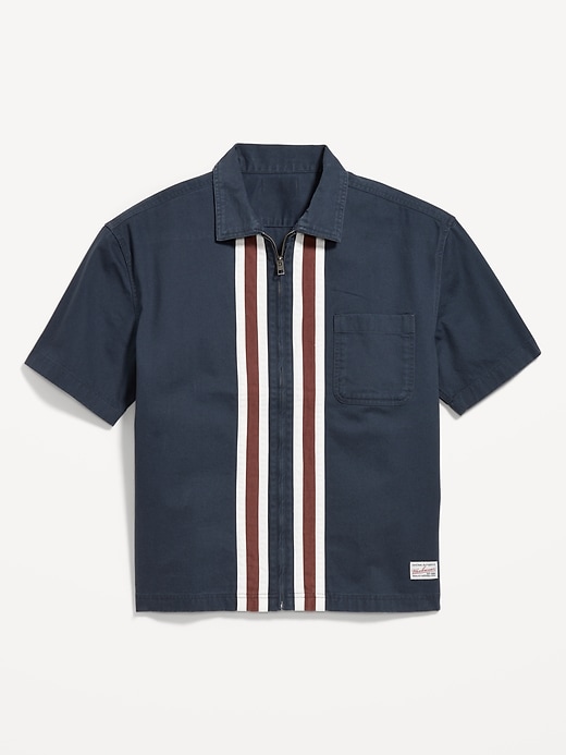 Image number 4 showing, Full-Zip Moto Shirt