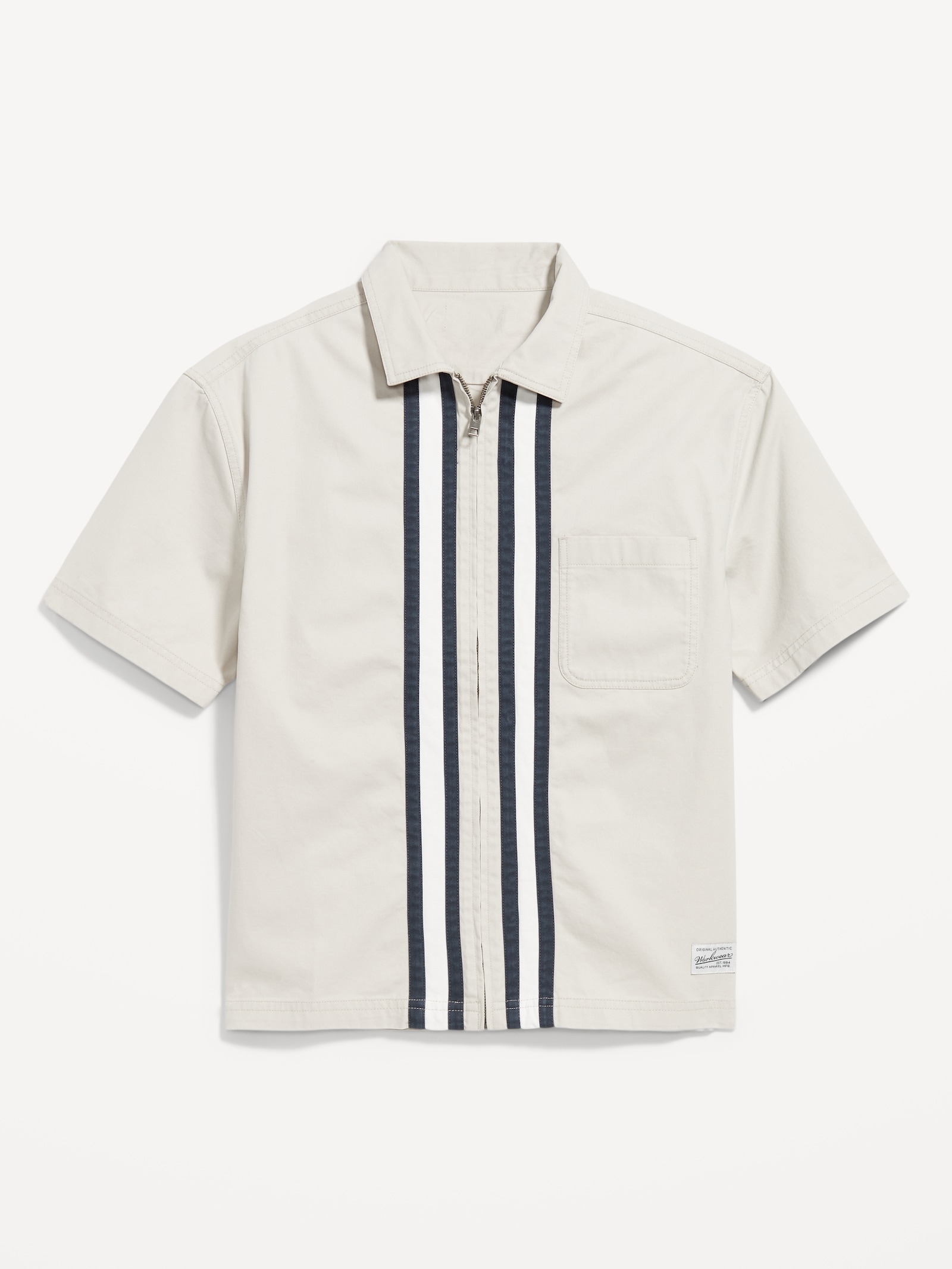 CONSISTER FULL ZIP UP SHIRT ジップシャツ CONSISTER FULL ZIP UP SHIRT ジップシャツ