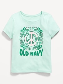 Image number 1 showing, Short-Sleeve Logo-Graphic T-Shirt for Girls