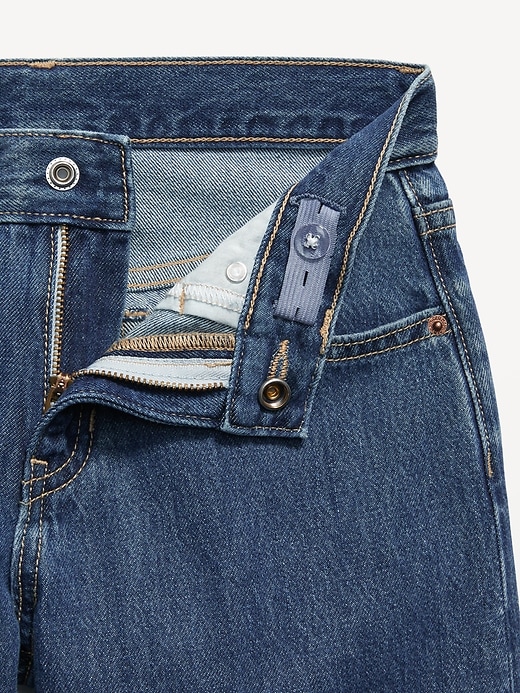 View large product image 2 of 2. Super Baggy Wide-Leg Jeans for Girls