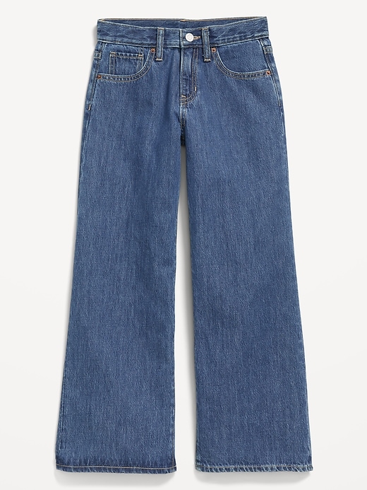 View large product image 1 of 2. Super Baggy Wide-Leg Jeans for Girls