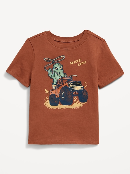 View large product image 1 of 1. Short-Sleeve Graphic T-Shirt for Toddler Boys